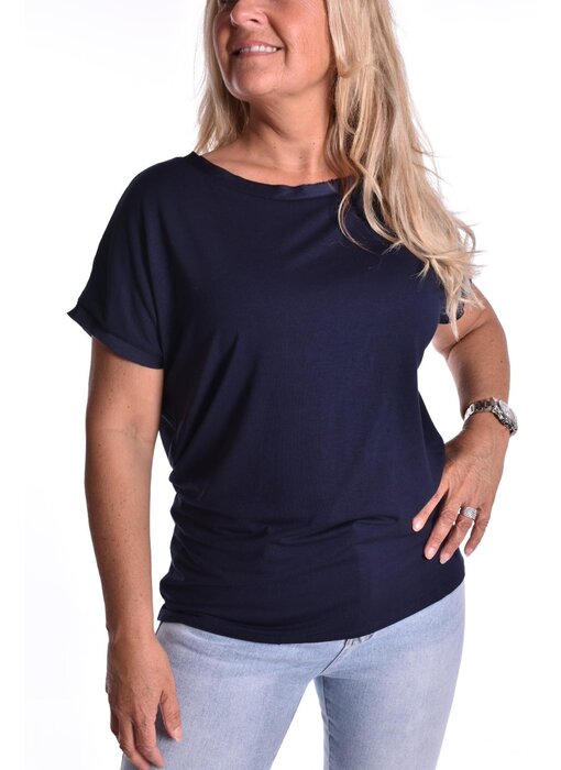 T-shirt Emma - Donkerblauw