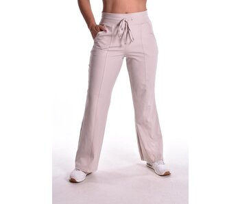 Luxe Travelstof Broek Mi Amore 2.0  - Beige