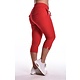 Luxe travelstof Capri broek - Rood