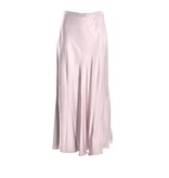 Satin Skirt - Beige