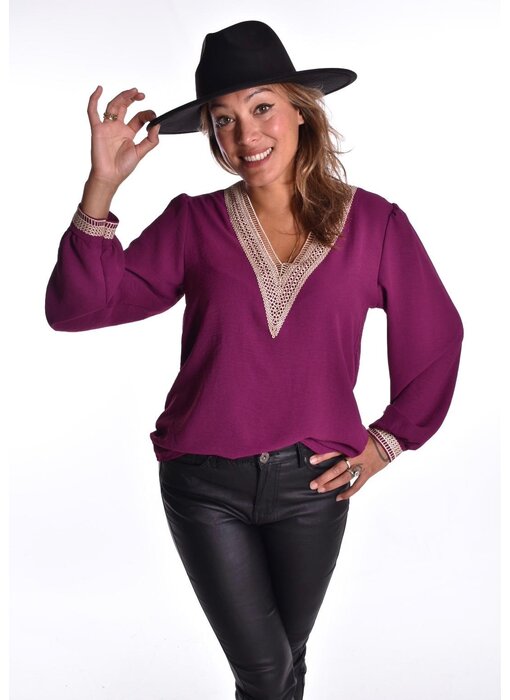 Top Lorraine - Magenta