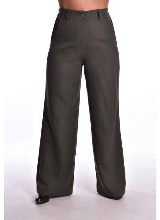 Pantalon Nina - Legergroen