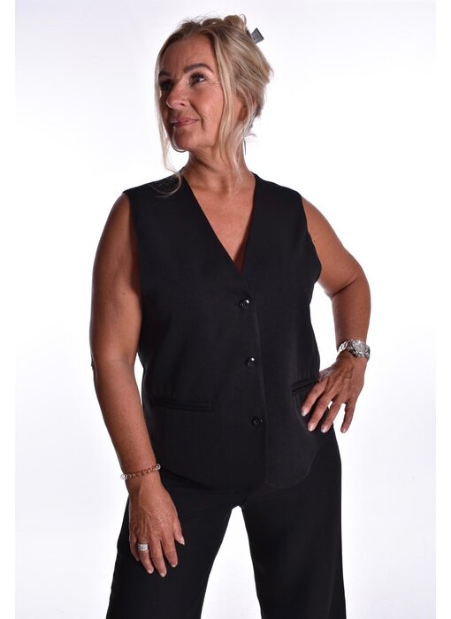 Gilet Nina - Zwart