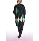 Vest Londen - Zwart/Groen