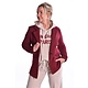 Blazer Je t'aime - Bordeaux