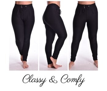Broek Classy & Comfy (HY371) 1.0  - Zwart