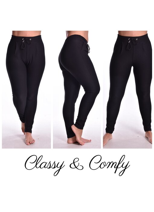 Broek Classy & Comfy (HY371) 1.0  - Zwart