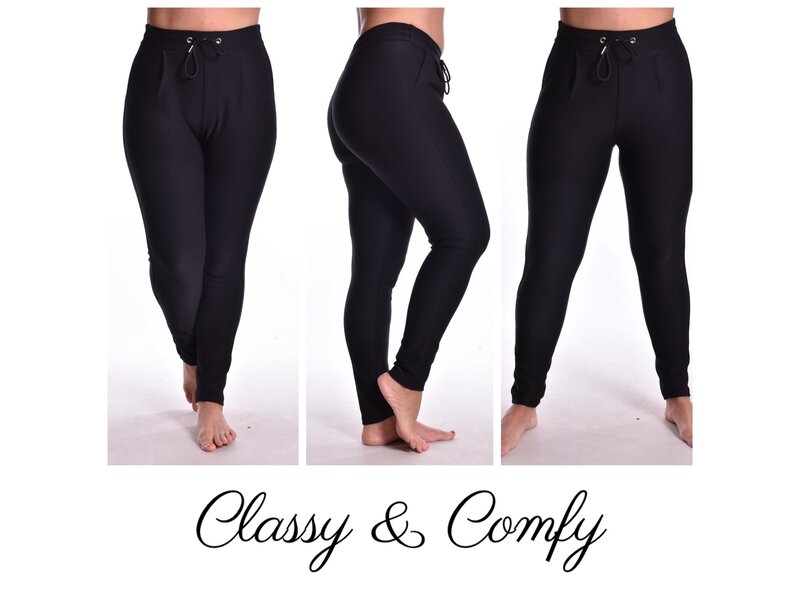 Broek Classy & Comfy (HY371) 1.0  - Zwart