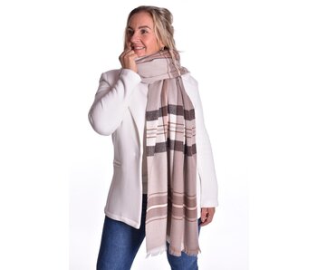 Sjaal Londen  - Beige
