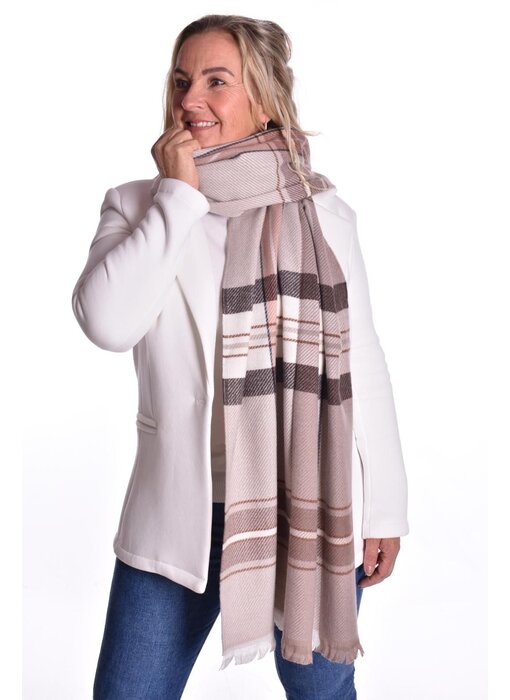 Sjaal Londen  - Beige