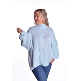 Trui Kabel en Knus - Licht Blauw