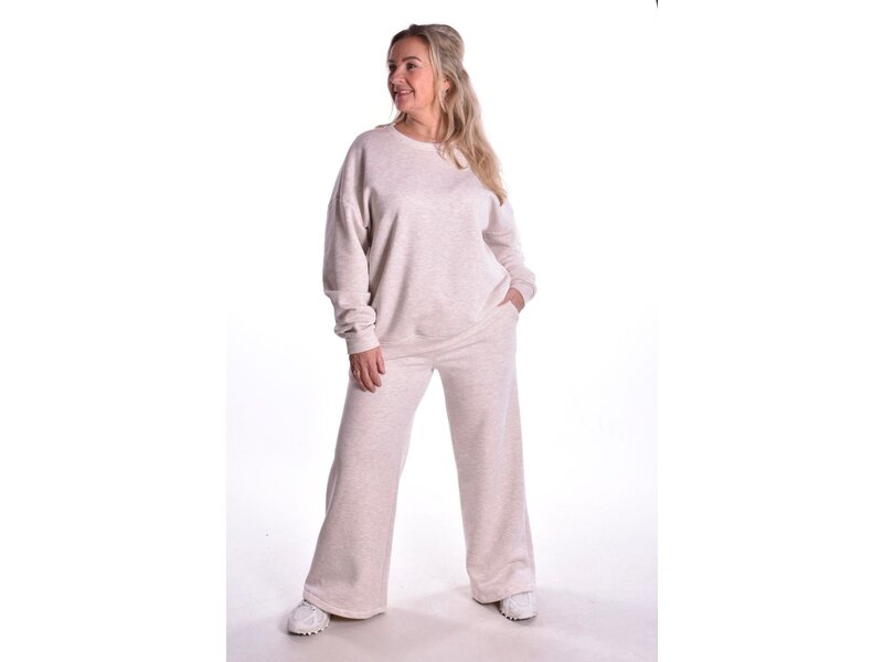 Jog broek Mo van Mooij - Beige