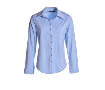 Travel Blouse La Luxe  - Licht blauw