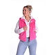 Faux Fur Gilet - Fel Roze