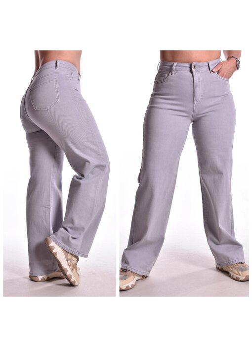 Goodies Wide Leg Color (DJ2498) - Grijs