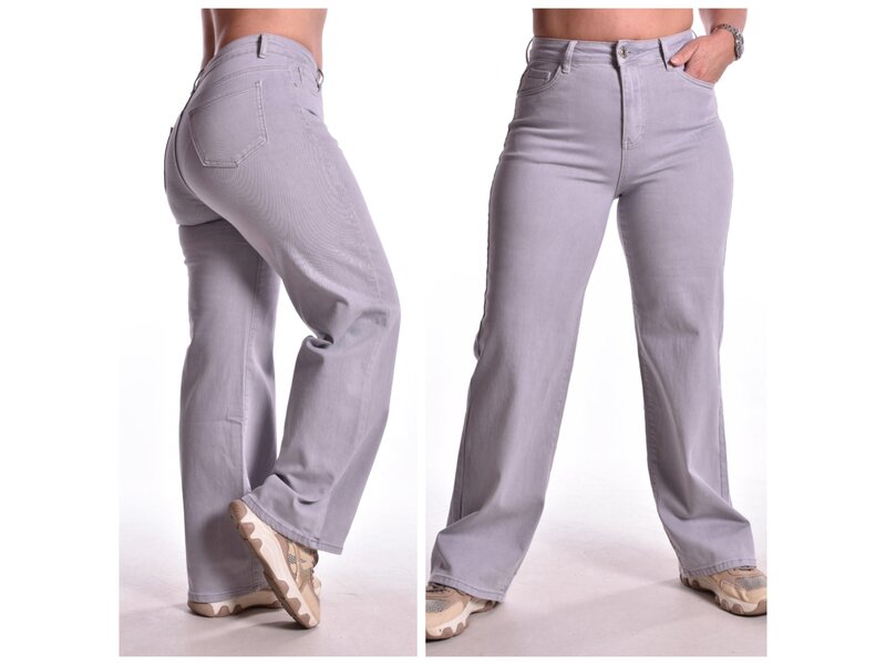 Goodies Wide Leg Color (DJ2498) - Grijs