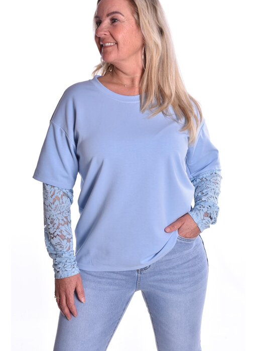 Top Maaike - Lichtblauw
