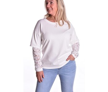 Top Maaike - Gebroken wit