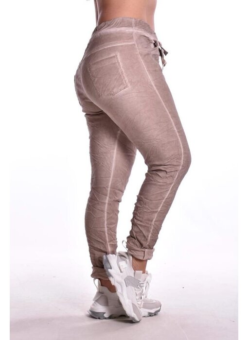 Broek Make My Day Soft - Taupe