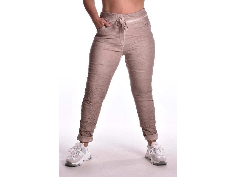 Broek Make My Day Soft - Taupe