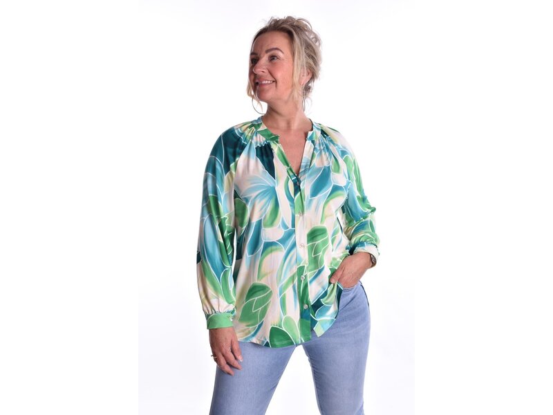 Soft Blouse Abbey - Groen