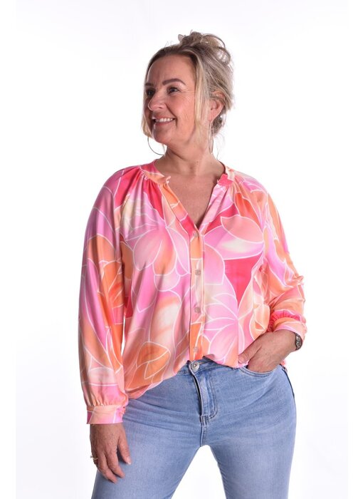 Soft Blouse Abbey - Fuchsia