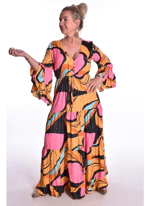 Jurk Silky & a touch of gold #6