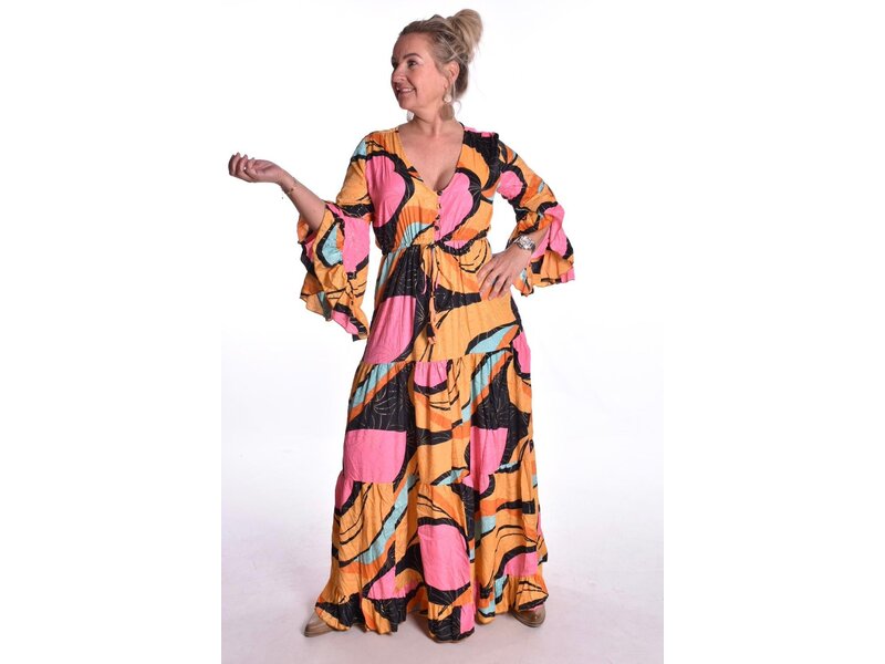 Jurk Silky & a touch of gold #6