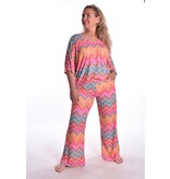 Set Donna - Geel/Fuchsia/Turquoise