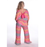 Set Donna - Geel/Fuchsia/Turquoise
