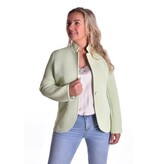 Scuba jasje blazer model - Pistache