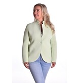 Scuba jasje blazer model - Pistache