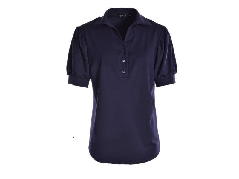 Travel top Jeltje  - Donkerblauw