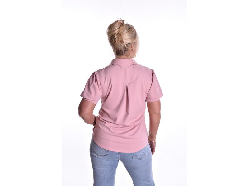 Travel top Jeltje  - Oud Roze