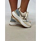 Sneakers Pastel - Blauw/ Beige