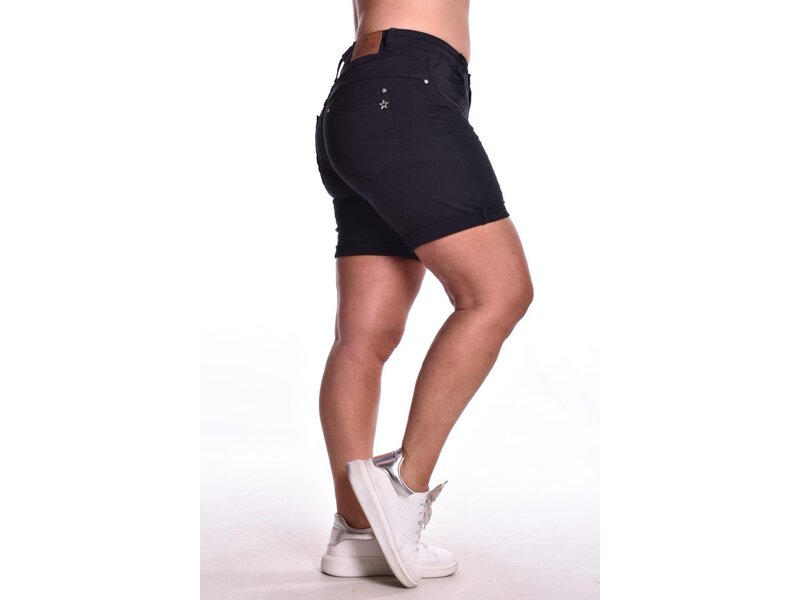 Karostar Jeans Short #2599  - Zwart