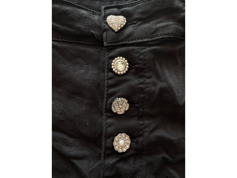 Karostar Jeans Short #2599  - Zwart