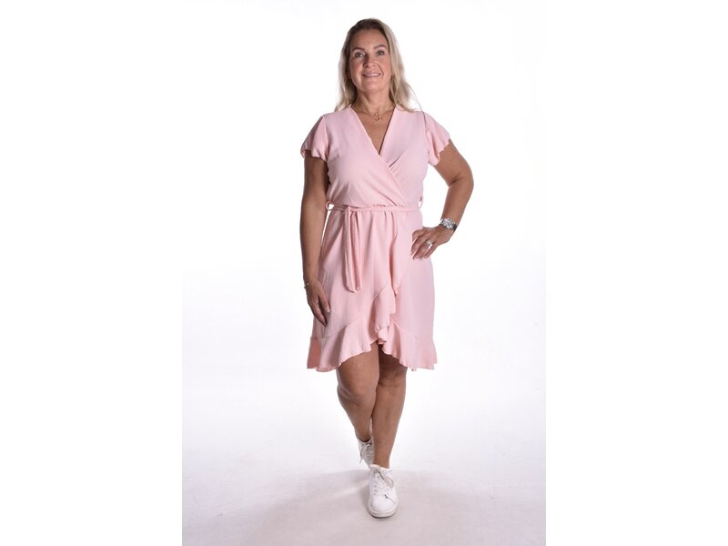 Jurk Bibi - Licht zalm roze