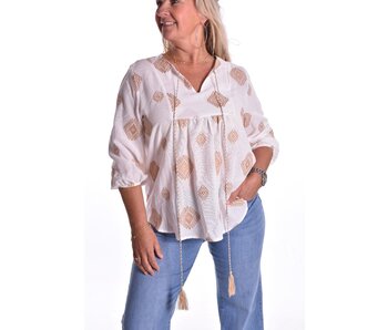 Top Boho Cotton