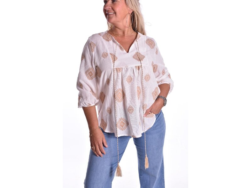 Top Boho Cotton