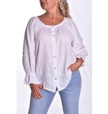 Blouse Pure Linnen - Wit