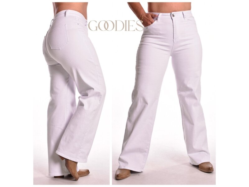 Witte Goodies Jeans (DJ2497-2)