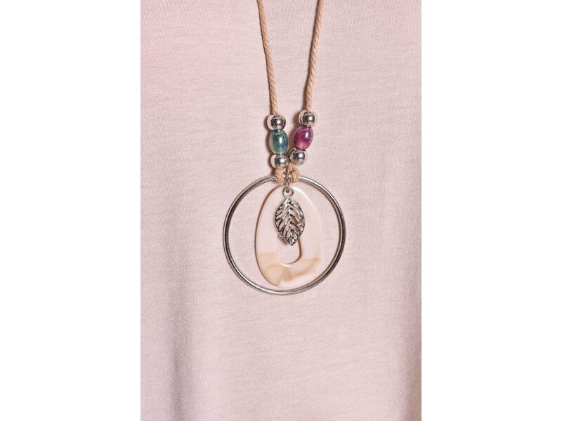 Top Linda met Ketting - Legergroen