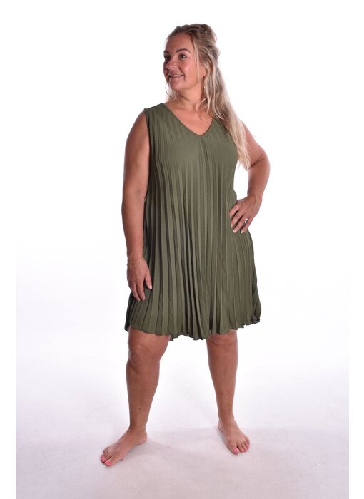 Jurk Summer Flow - Legergroen