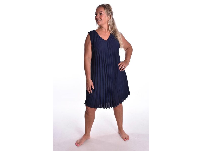 Jurk Summer Flow - Donkerblauw