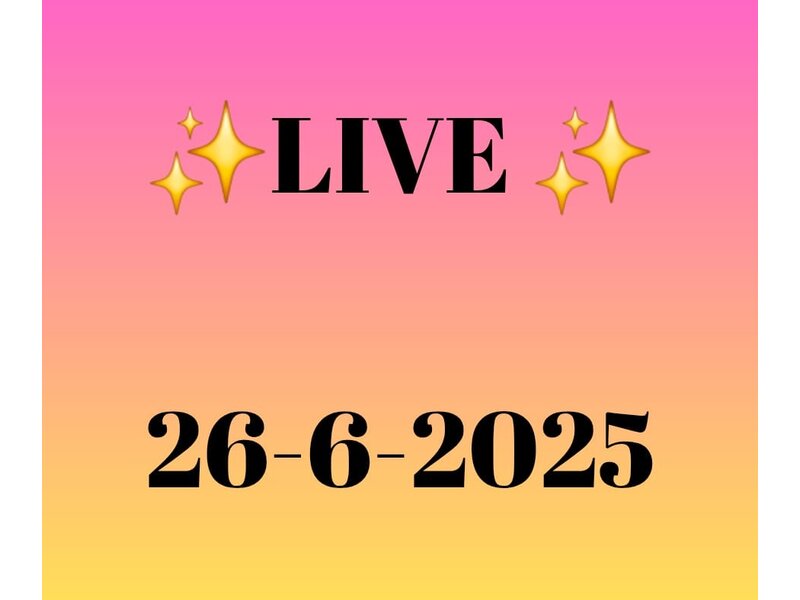 Live - 26/06/2025