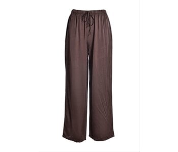 Satin Pants - Choco