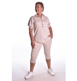 Luxe Travel Capribroek Button - Beige