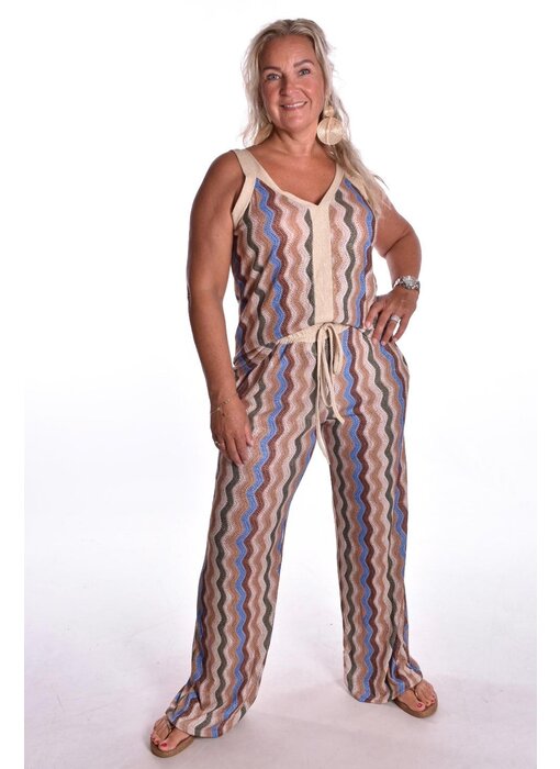 Set Dubai - Blauw/Beige