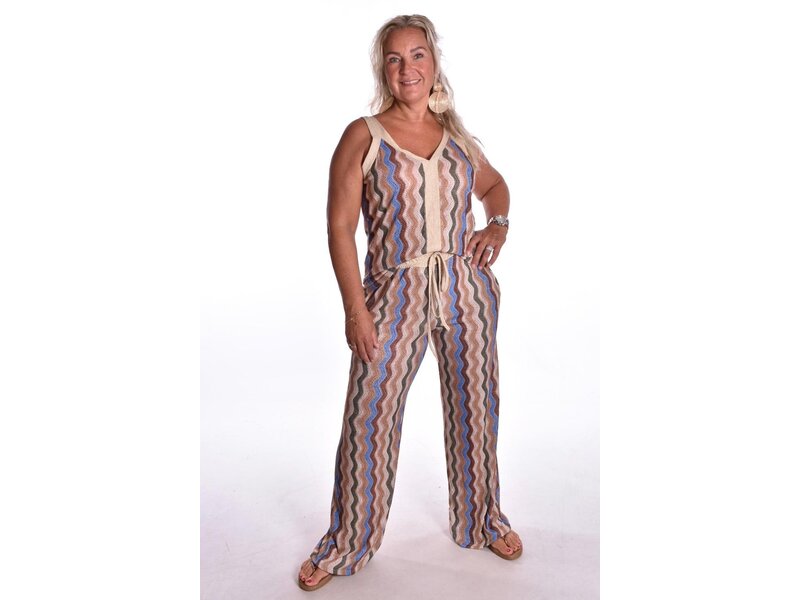 Set Dubai - Blauw/Beige